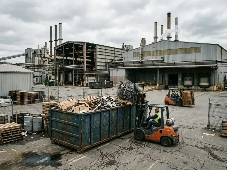 industrial-factory-scrap-conta-003 — frequently asked questions, Cheap Roll-off Dumpster Rentals in Millington, TN